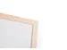 Q-connect Whiteboard houten frame 90x120cm Melamine niet-magnetisch