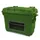 strooigoedbak,660l,HxBxD 1000x1360x765mm,HDPE,groen,deksel groen