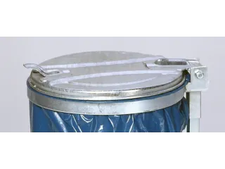 Afvalverzamelaar Standmodel 980x500x530mm 120 liter Verzinkt Staal - 6