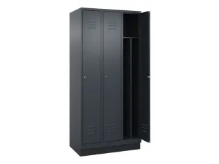 locker voor scheiding van kleding,HxBxD 1950x900x500mm,3vak - 2
