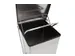 Poubelle à pédale industrielle 90L inox mat