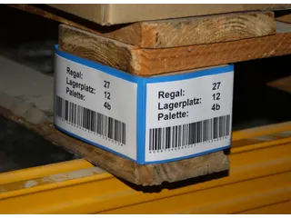 Etikethouders Voor Pallets,Kunststof,Blauw,Insteekhoezen Alle Zijden - 3