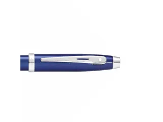 Balpen SHEAFFER 100 E9339 Glossy blue lacquer chrome plated - 6