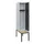 locker met bank,HxBxD 1950x400x815mm,1vak,vak B 400mm,draaigrendel