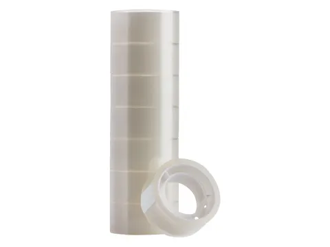 Plakband Quantore 19mmx10m transparant