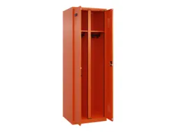 locker voor scheiding van kleding,HxBxD 1850x600x500mm,2vak