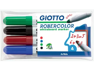 Robercolor whiteboardmarker maxi, ronde punt - 1
