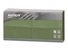 Servet Katrin 33cm 2-laags groen/ds4x250