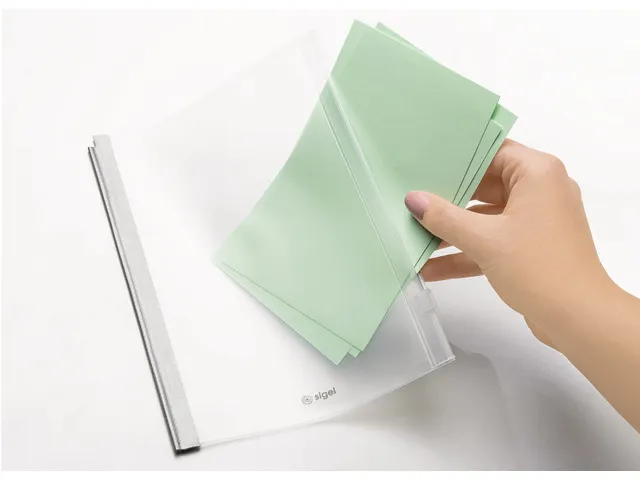 Accessoireszak Conceptum Flex A5, grijs met zipsluiting