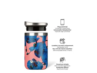 Thermosbeker Les Artistes Paris reisbeker 350ml Blue Pearl - 2