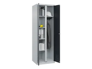 wasgoedverdeelkast,HxBxD 1850x600x500mm,vak B 300mm,draaigrendel - 3