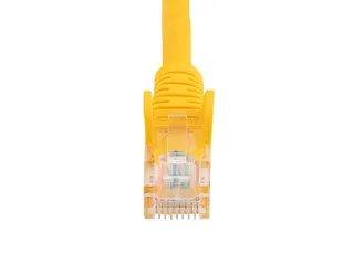 0,5 m Cat5e patchkabel met snagless RJ45 connectors geel - 4