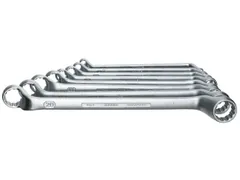 GEDORE 2-122 ISO-dubbelsleutelset 12-delig 6-34mm