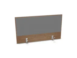 opzetpaneel,v. bureau,aanbouw achter,B 1000mm,NT-cherry,BN8078-grijs
