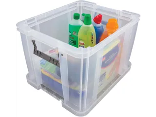 Opbergdoos Transparant 36 Liter 3 Stuks - 5