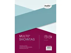 Showtas Multo A5 17-gaats PP 0.08mm nerf