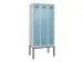 locker voor scheiding van kleding,HxBxD 2120x900x500mm,3vak