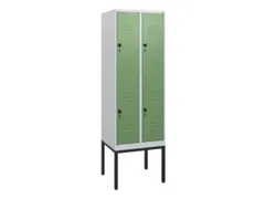 dubbeldekse locker,HxBxD 1950x600x500mm,2x2vak.,vak B 300mm