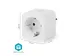 Nedis SmartLife Slimme Stekker Wi-Fi IP21 Wit 3 stuks