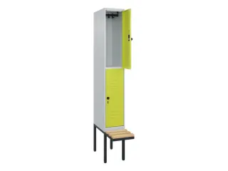 Dubbeldekse dekenkist,HxBxD 2120x300x815mm,1x2vak.,vak B 300mm - 2