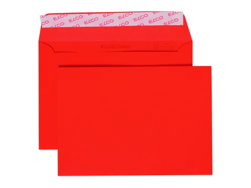 envelop Office Color FSC C6 100 gram rood 20 stuks