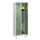 locker,HxBxD 1950x600x500mm,2vak,vak B 300mm,draaigrendel,voeten