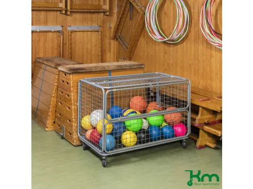 bakwagen met gaas,draagverm. 150kg,laadvl. LxB 1180x662mm