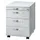 mobiel ladeblok,HxBxD 590x428x560mm,1 MA,3lade(n),cil.-slot,golfgreep