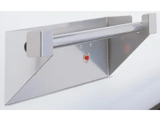 Pakpapier Rolhouder,V. Perfoplaat,Aluminium-Kleurig - 1