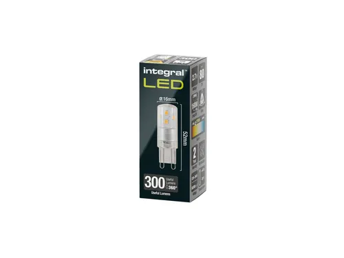 Ledlamp Integral G9 2700K warm wit 2.7W 300lumen
