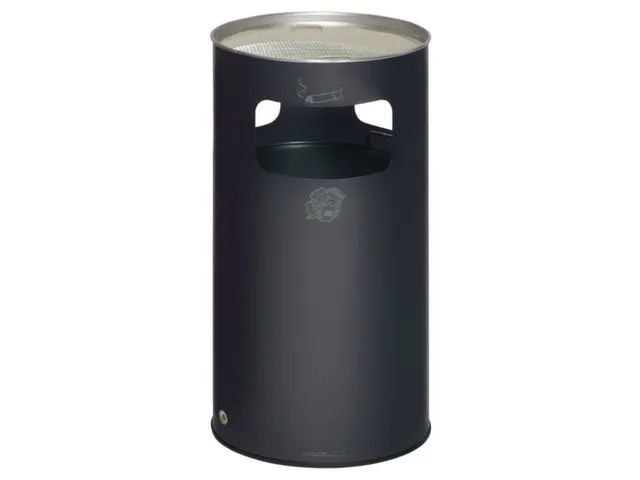 Combi-asbak Hxø 760X420Mm Rond Antraciet