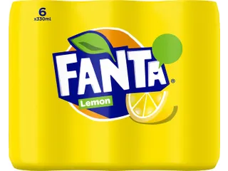 Frisdrank Fanta lemon blik 330ml - 2
