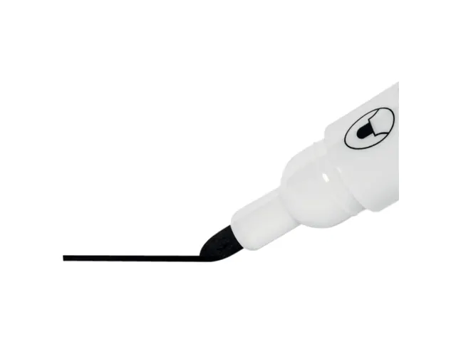 Whiteboardmarker Nobo Glide rond zwart 2mm