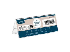 Tafelnaambord 105x40mm A7 gevouwen 10st