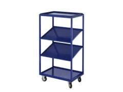 Bijzet- En Verzamelwagen 200kg 1315x700x485 2 Etages Schuin