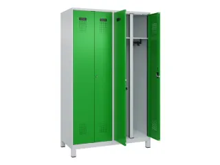 locker voor scheiding van kleding,HxBxD 1950x1200x500mm,4vak - 1