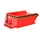 mini-kiepbak,HxLxB 450x1385x680mm,0,23m³,draagverm. 750kg,RAL3000