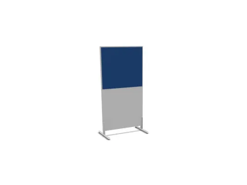 scheidingswand,HxB 1545x800mm,MP-lichtgrijs,BN6016-blauw