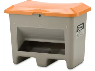 strooigoedbak,200l,HxBxD 690x890x600mm,GVK,grijs,deksel oranje - 4