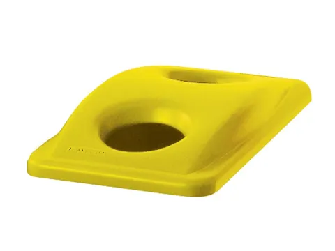 Flessendeksel Geel Rubbermaid