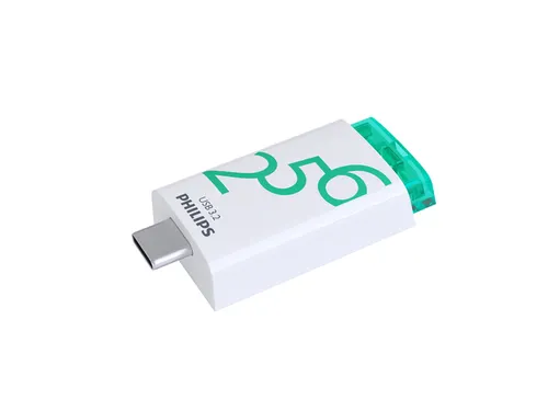 USB stick 3.2 Philips Click USB-C 256GB groen