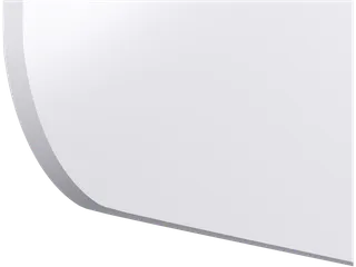 WALL-UP RRC Whiteboard 200x59,5cm Ronde Hoek Rechts - 4