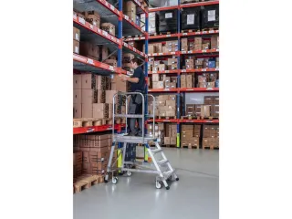 Bordestrap Aluminium Bordes 720x 600x 800mm 3treden Aluminium - 5