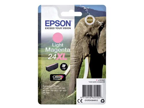 Inktcartridge Epson 24XL T2436 lichtrood HC C13T24364012