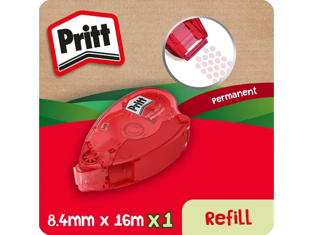 Lijmroller Pritt Compact Permanent op Blister