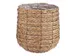 Panier plante Mica Jonc de mer Avalon rond marron clair 26x26cm