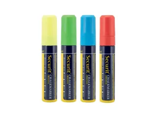 Krijtstift Securit Sma-720 Blok Assorti 7-15mm Blister à 4st - 1