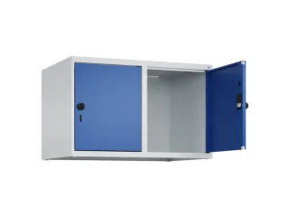 opzetkast,v. locker,2vak.,vak B 400mm,HxBxD 500x800x500mm,vleugeldeur - 2