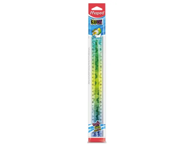 Règle Maped Twist'n Flex Animals 30cm display 20 pièces assorti