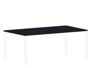 In hoogte verstelbaar bureau,HxBxD 720-840x1800x1000mm,CC-zwart - 2